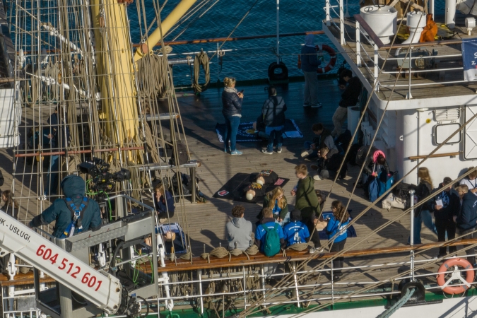 OSP CRIST w akcji „Statek z sercem” na Darze Młodzieży w Gdyni -GospodarkaMorska.pl