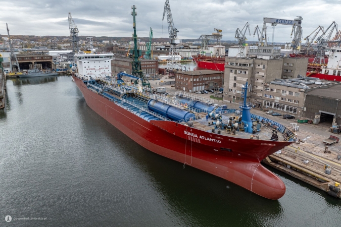 Stocznia Nauta: ważny przegląd klasowy tankowca-GospodarkaMorska.pl