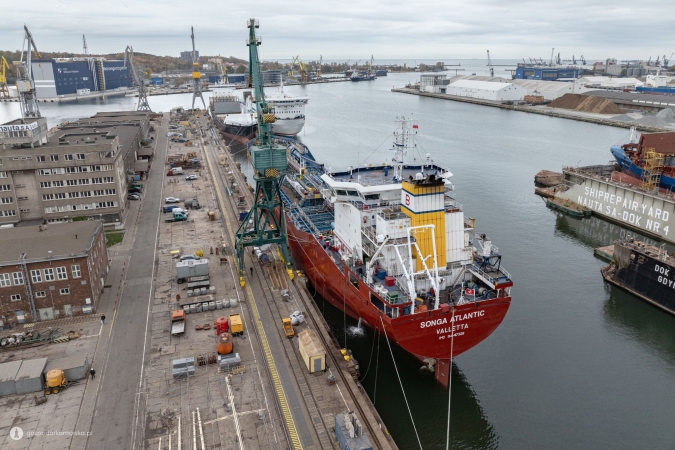 Stocznia Nauta: ważny przegląd klasowy tankowca-GospodarkaMorska.pl