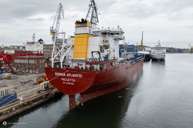 Stocznia Nauta: ważny przegląd klasowy tankowca-GospodarkaMorska.pl