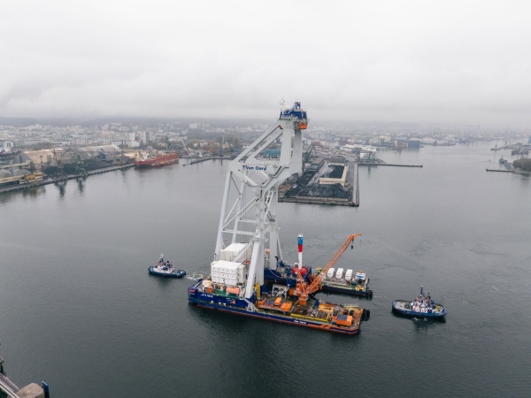 Port Gdynia. Obecność Svanena podkreśla zaangażowanie w offshore wind-GospodarkaMorska.pl