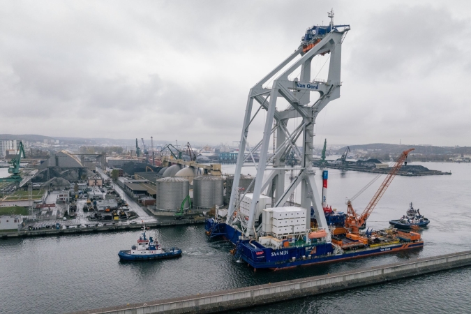 Port Gdynia. Obecność Svanena podkreśla zaangażowanie w offshore wind-GospodarkaMorska.pl