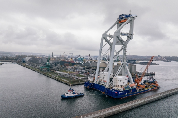 Port Gdynia. Obecność Svanena podkreśla zaangażowanie w offshore wind-GospodarkaMorska.pl