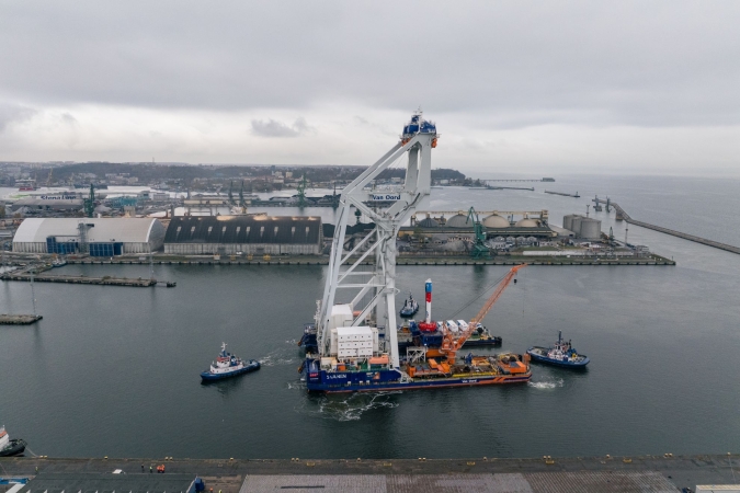 Port Gdynia. Obecność Svanena podkreśla zaangażowanie w offshore wind-GospodarkaMorska.pl
