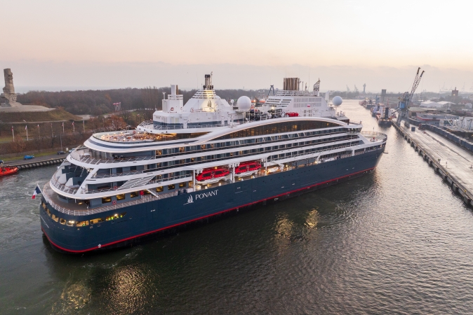 Francuski wycieczkowiec odwiedził Port Gdańsk -GospodarkaMorska.pl