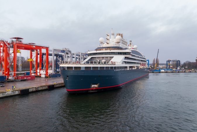 Francuski wycieczkowiec odwiedził Port Gdańsk -GospodarkaMorska.pl