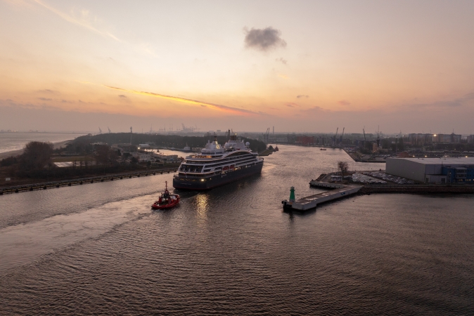 Francuski wycieczkowiec odwiedził Port Gdańsk -GospodarkaMorska.pl