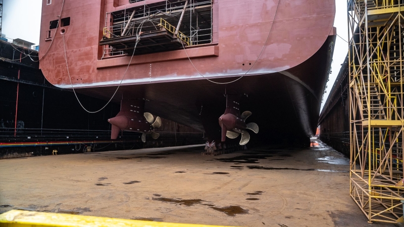 Drugi Ro-Pax dla polskiego armatora zwodowany w stoczni „Remontowa”-GospodarkaMorska.pl