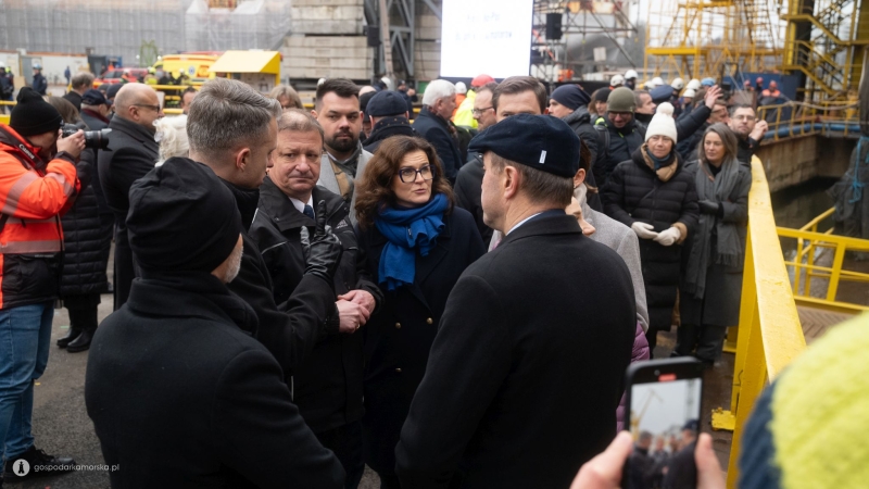 Drugi Ro-Pax dla polskiego armatora zwodowany w stoczni „Remontowa”-GospodarkaMorska.pl