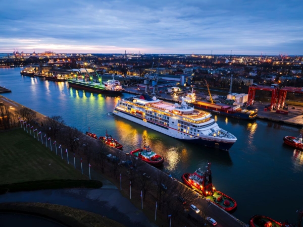 Hanseatic Spirit zamyka sezon wycieczkowy w Porcie Gdańsk-GospodarkaMorska.pl