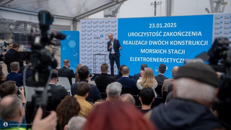 Grupa Przemysłowa Baltic ukończyła konstrukcje stacji elektroenergetycznych dla Baltic Power-GospodarkaMorska.pl