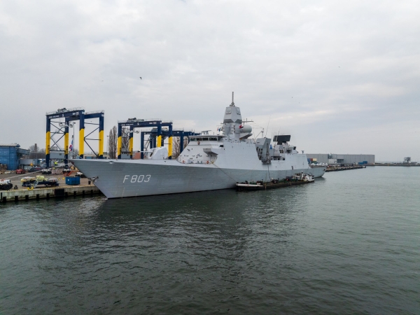 Holenderska wizyta w Porcie Gdańsk. Przybyła fregata HNLMS Tromp-GospodarkaMorska.pl