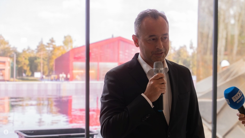 ­Equinor rusza z budową bazy serwisowej w Łebie. Uroczyste wmurowanie kamienia węgielnego-GospodarkaMorska.pl