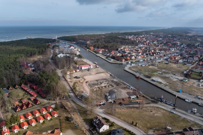 ­Equinor rusza z budową bazy serwisowej w Łebie. Uroczyste wmurowanie kamienia węgielnego-GospodarkaMorska.pl