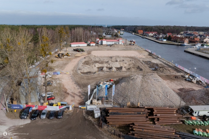 ­Equinor rusza z budową bazy serwisowej w Łebie. Uroczyste wmurowanie kamienia węgielnego-GospodarkaMorska.pl