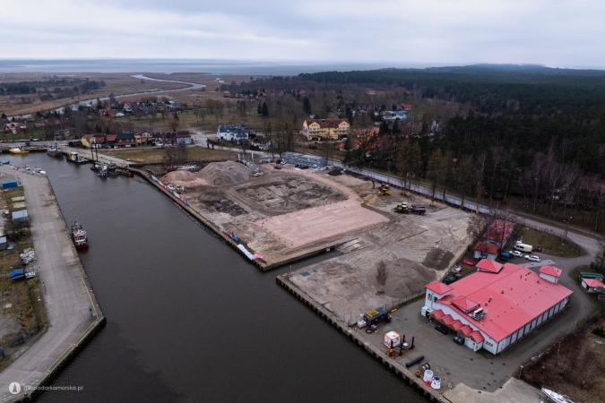 ­Equinor rusza z budową bazy serwisowej w Łebie. Uroczyste wmurowanie kamienia węgielnego-GospodarkaMorska.pl