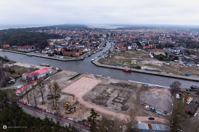 ­Equinor rusza z budową bazy serwisowej w Łebie. Uroczyste wmurowanie kamienia węgielnego-GospodarkaMorska.pl