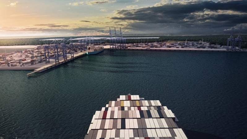 Wizualizacje terminalu DCT 2-GospodarkaMorska.pl