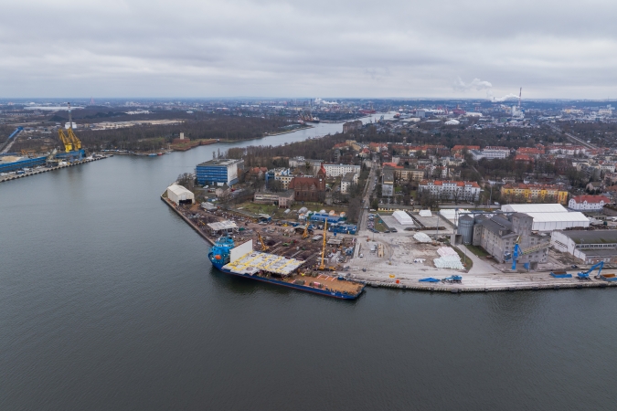 Mostostal. Elementy platformy popłynęły do Norwegii-GospodarkaMorska.pl