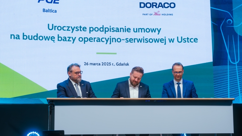 Doraco startuje z budową bazy offshore dla PGE Baltiki w Ustce-GospodarkaMorska.pl