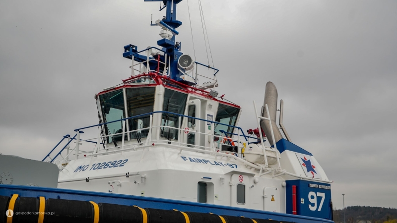 Flota Fairplay Towage Polska się powiększa. Nowy holownik w Porcie Gdynia-GospodarkaMorska.pl