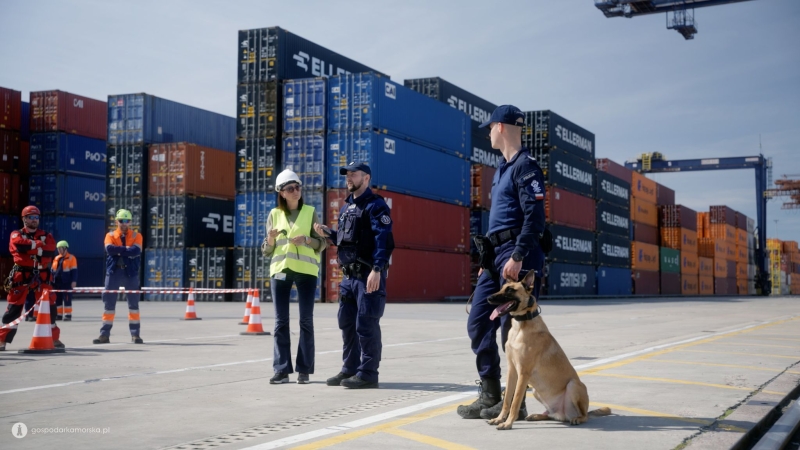 GCT: ćwiczenia i pokazy z okazji Światowego Dnia Bezpieczeństwa i Ochrony Zdrowia w Pracy-GospodarkaMorska.pl