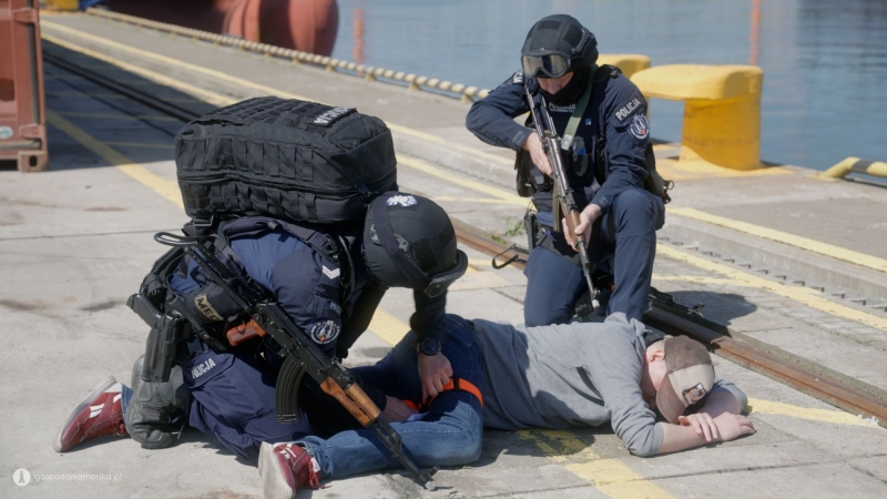 GCT: ćwiczenia i pokazy z okazji Światowego Dnia Bezpieczeństwa i Ochrony Zdrowia w Pracy-GospodarkaMorska.pl