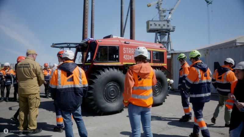 GCT: ćwiczenia i pokazy z okazji Światowego Dnia Bezpieczeństwa i Ochrony Zdrowia w Pracy-GospodarkaMorska.pl
