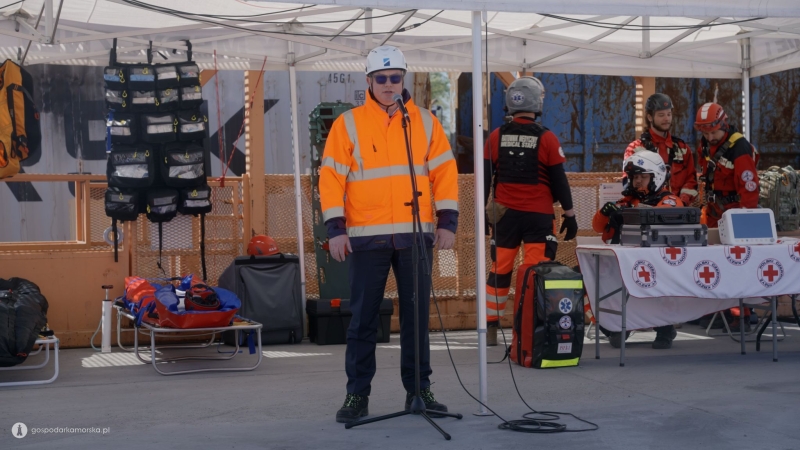 GCT: ćwiczenia i pokazy z okazji Światowego Dnia Bezpieczeństwa i Ochrony Zdrowia w Pracy-GospodarkaMorska.pl