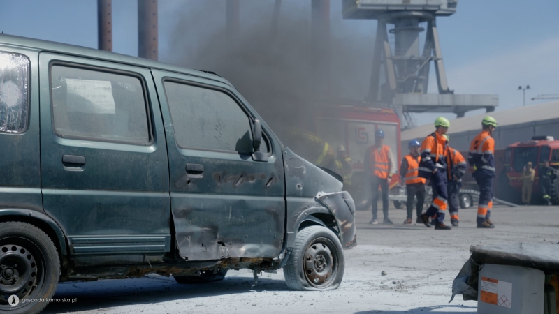 GCT: ćwiczenia i pokazy z okazji Światowego Dnia Bezpieczeństwa i Ochrony Zdrowia w Pracy-GospodarkaMorska.pl