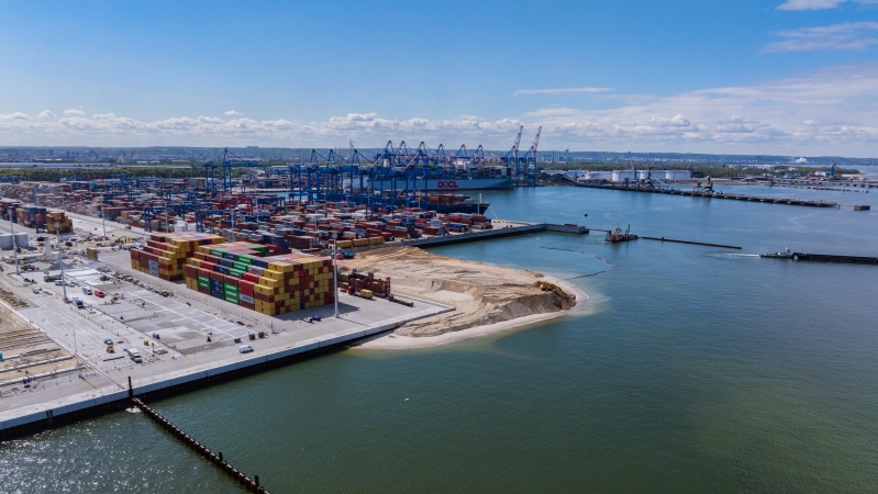 Zespół Baltica 2 na budowie T5 w Gdańsku-GospodarkaMorska.pl