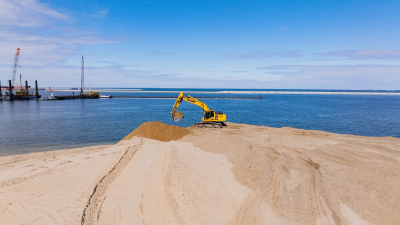 Zespół Baltica 2 na budowie T5 w Gdańsku-GospodarkaMorska.pl