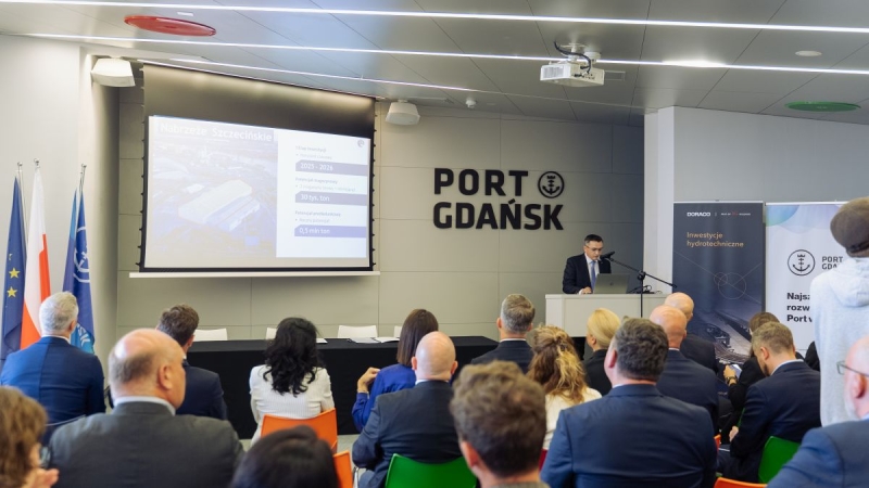 Dwa strategiczne projekty w Porcie Gdańsk wchodzą w fazę realizacji - przebudowa Nabrzeża Wiślanego i budowa terminalu Agro-GospodarkaMorska.pl