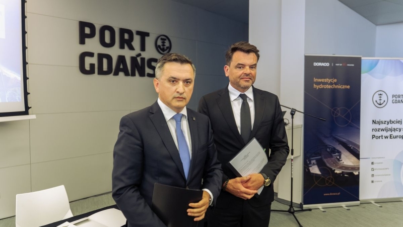 Dwa strategiczne projekty w Porcie Gdańsk wchodzą w fazę realizacji - przebudowa Nabrzeża Wiślanego i budowa terminalu Agro-GospodarkaMorska.pl