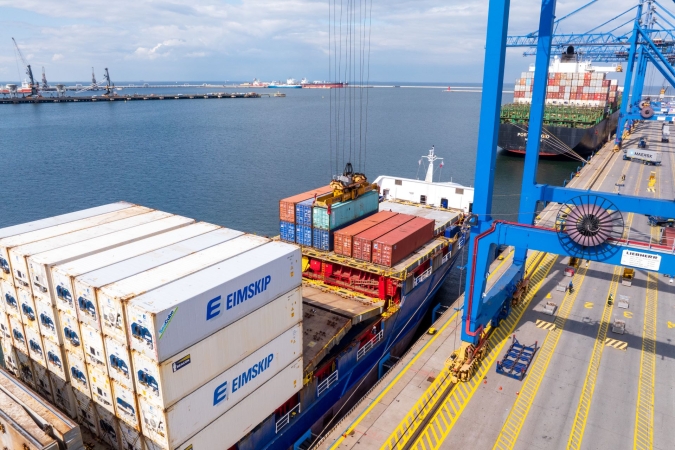 Nowy serwis CMA CGM już działa w Baltic Hub. Pierwsze statki pojawiają się w gdańskim terminalu-GospodarkaMorska.pl