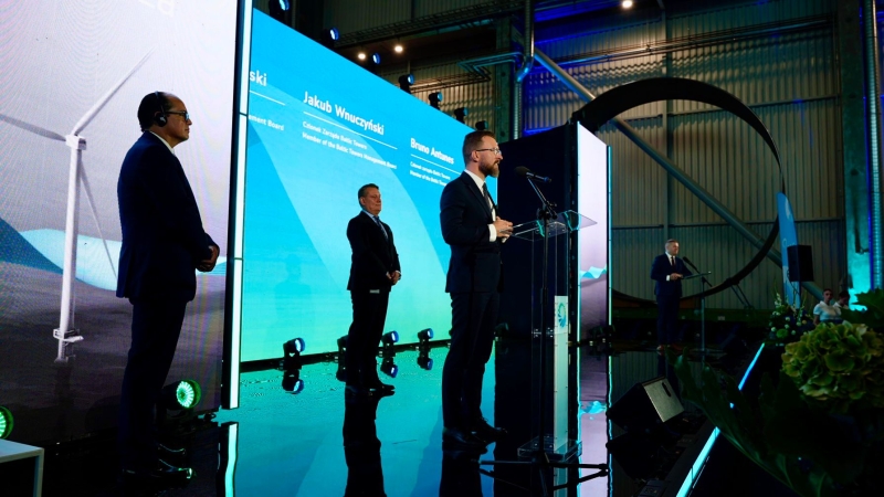 Baltic Towers celebruje wyprodukowanie pierwszej sekcji wieży offshore w Polsce-GospodarkaMorska.pl