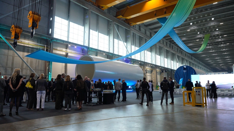 Baltic Towers celebruje wyprodukowanie pierwszej sekcji wieży offshore w Polsce-GospodarkaMorska.pl