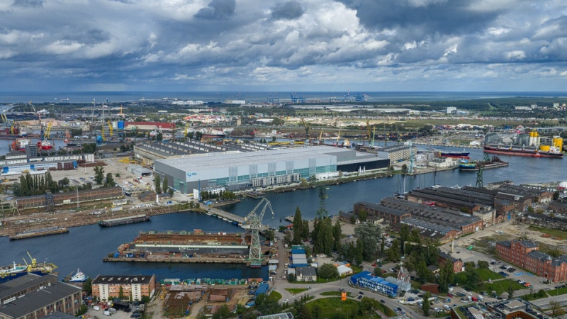 Baltic Towers celebruje wyprodukowanie pierwszej sekcji wieży offshore w Polsce-GospodarkaMorska.pl