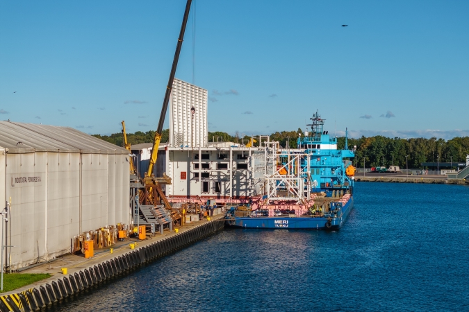 Mostostal Pomorze: imponująca konstrukcja offshore wypłynęła z Gdańska-GospodarkaMorska.pl