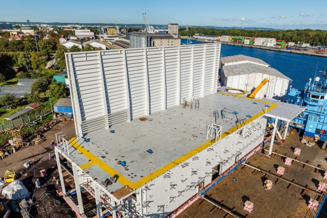 Mostostal Pomorze: imponująca konstrukcja offshore wypłynęła z Gdańska-GospodarkaMorska.pl