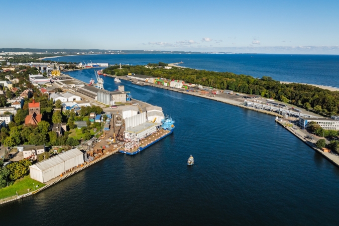 Mostostal Pomorze: imponująca konstrukcja offshore wypłynęła z Gdańska-GospodarkaMorska.pl