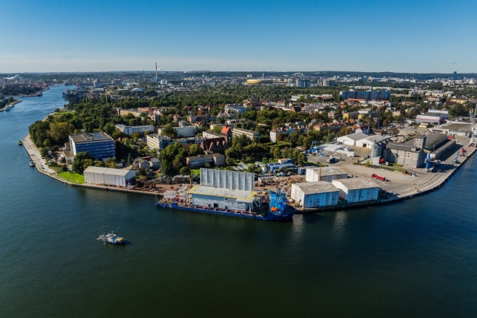 Mostostal Pomorze: imponująca konstrukcja offshore wypłynęła z Gdańska-GospodarkaMorska.pl