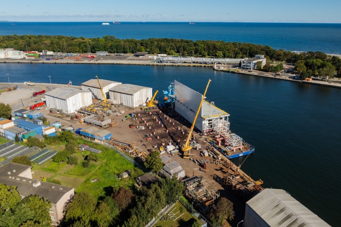 Mostostal Pomorze: imponująca konstrukcja offshore wypłynęła z Gdańska-GospodarkaMorska.pl