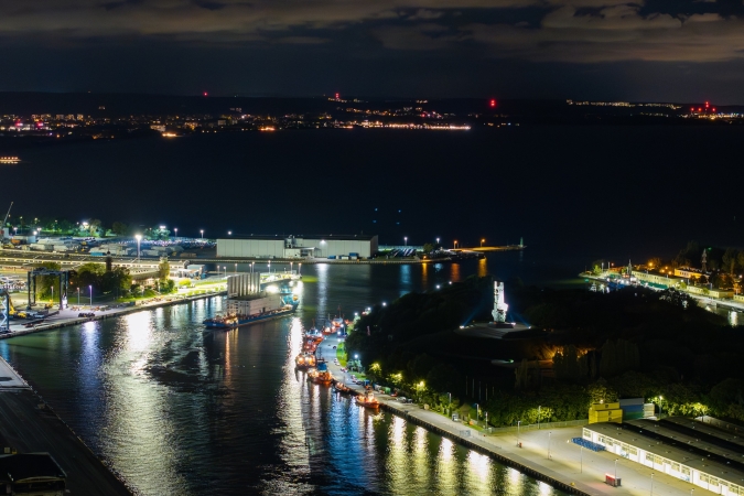 Mostostal Pomorze: imponująca konstrukcja offshore wypłynęła z Gdańska-GospodarkaMorska.pl