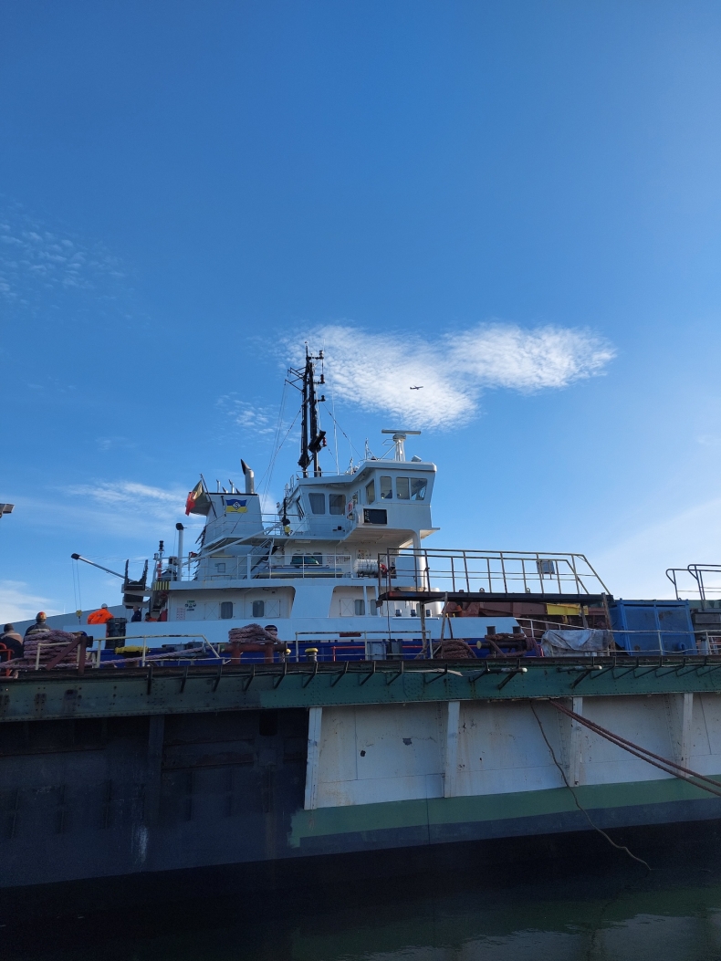 Stocznia Safe skupia się na remontach. 88-metrowy Isartal właśnie opuścił dok -GospodarkaMorska.pl