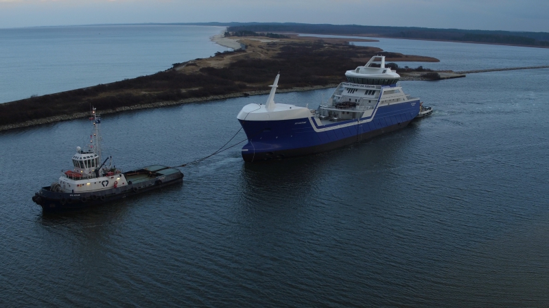 Gdańska stocznia Marine Projects przekazała Norwegom kolejny innowacyjny statek-GospodarkaMorska.pl