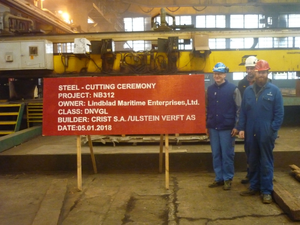 W stoczni CRIST rozpoczęła się budowa polarnego statku pasażerskiego z X-BOW-GospodarkaMorska.pl