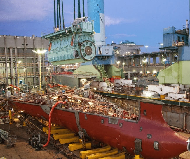 Dzięki spalaniu skroplonego gazu ziemnego, zamiast tradycyjnego oleju, okręty są bardziej efektywne, będą też powodowały mniejsze zanieczyszczenie-GospodarkaMorska.pl