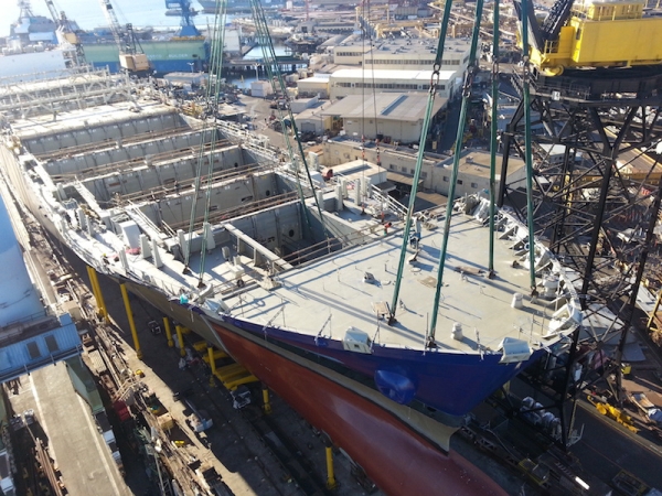 Długość The Perla del Caribe - 233 m-GospodarkaMorska.pl