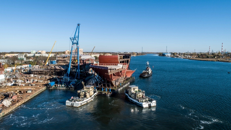 Elementy kadłuba dla mega-wycieczkowca ze stoczni Marine Projects-GospodarkaMorska.pl